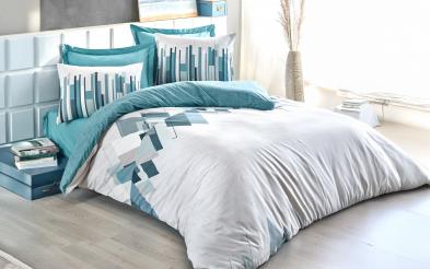 4 piese 200/220 cm; Ranforce 100 % Bumbac Lenjerie de pat Nesto 4 piese 200/220 cm; Ranforce 100 % Bumbac